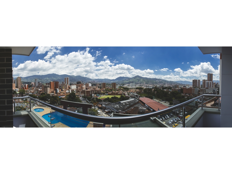 SABANETA APTO MODERNO EN SECTOR TOTALMENTE PLANO EXCELENTE VISTA