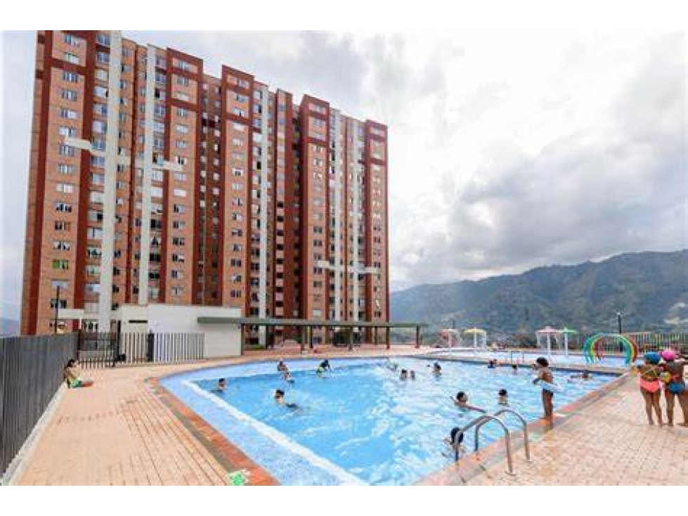 BELLO APTO CON EXCELENTE MIRADOR EN UNIDAD COMPLETA MIRASOL CAMPESTRE