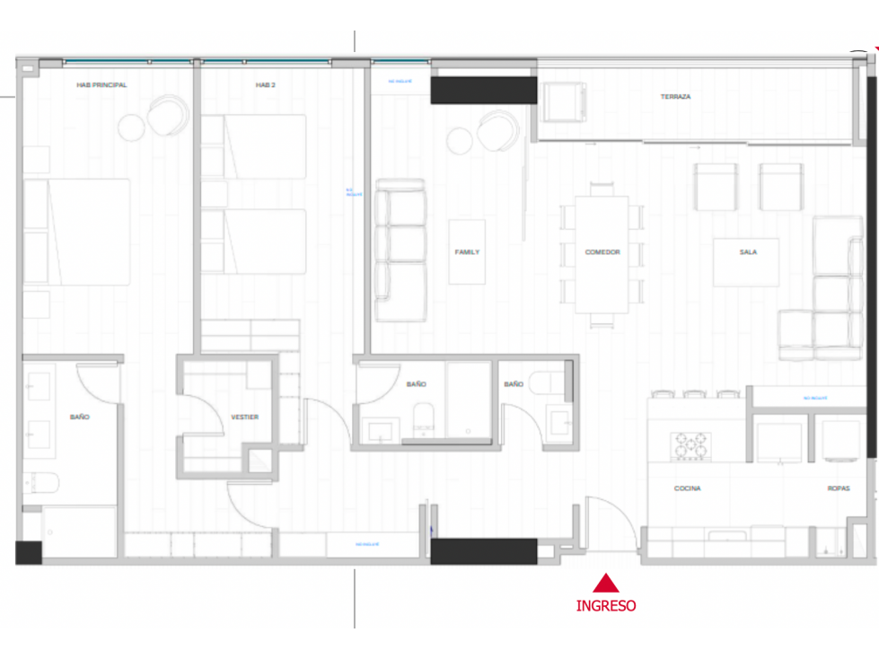 Venta, Apartamento, 2 habitaciones, La Cabrera — foto 4