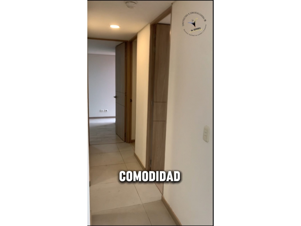 SABANETA APTO CON DOBLE BALCON EN BULEVARD SECTOR PRIVILEGIADO