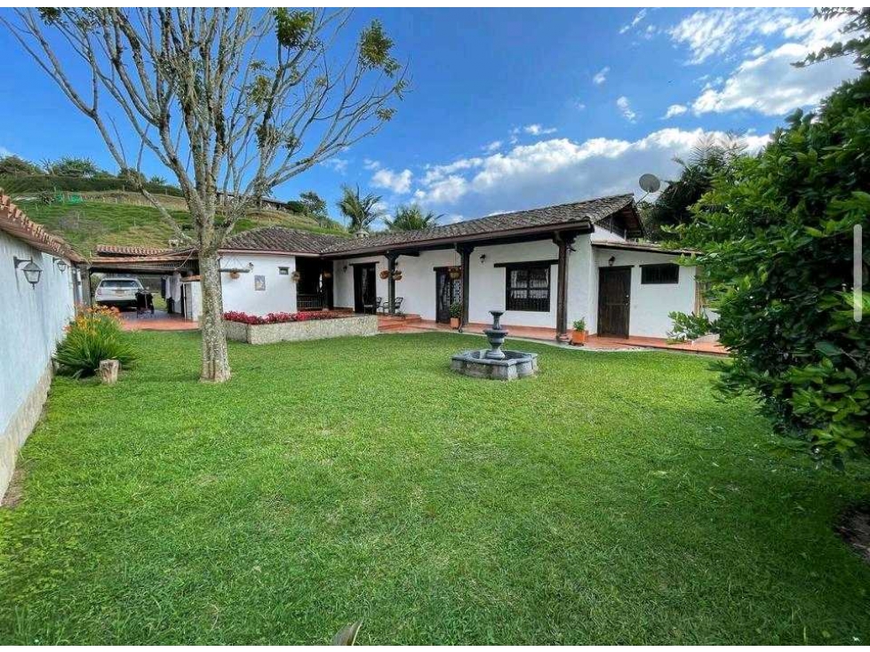 Casa campestre Llanogrande 180 mts / lote 800 mts $1.450.000.000