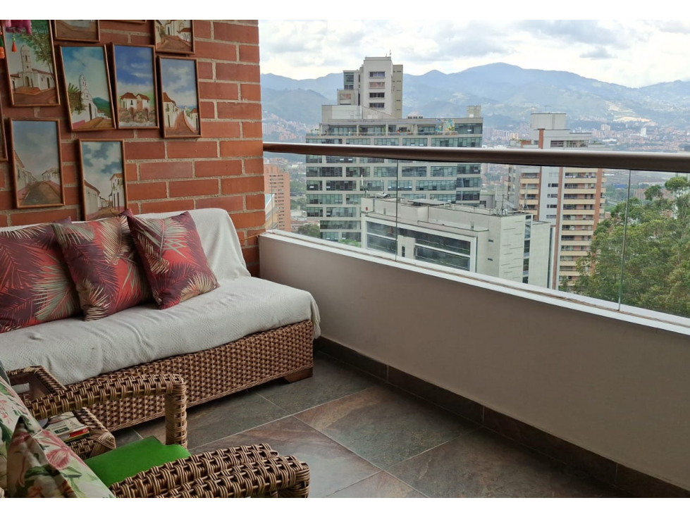 Vendo apartamento en el Poblado, sector Balsos, cerca del Santa Fe — foto 6