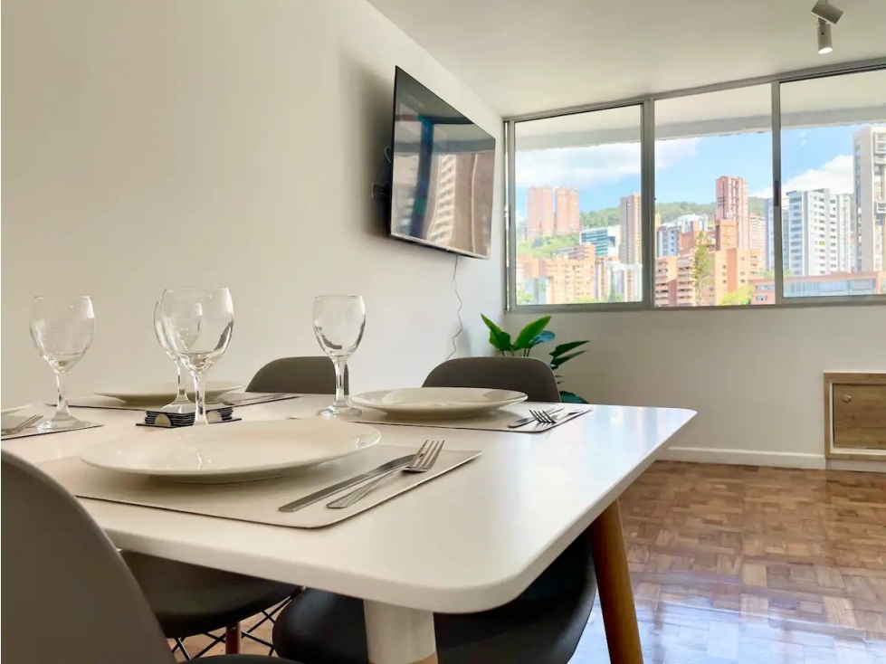 APARTAMENTO EN VENTA EN EL POBLADO DIVIDIDO EN 3 APARTAESTUDIOS — foto 5