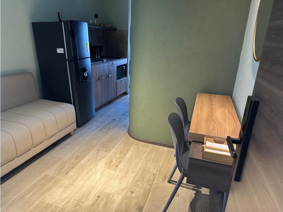 APARTAESTUDIO EN VENTA TIPO LOFT, AMOBLADO, CON OPERADOR AIRBNB — foto 2