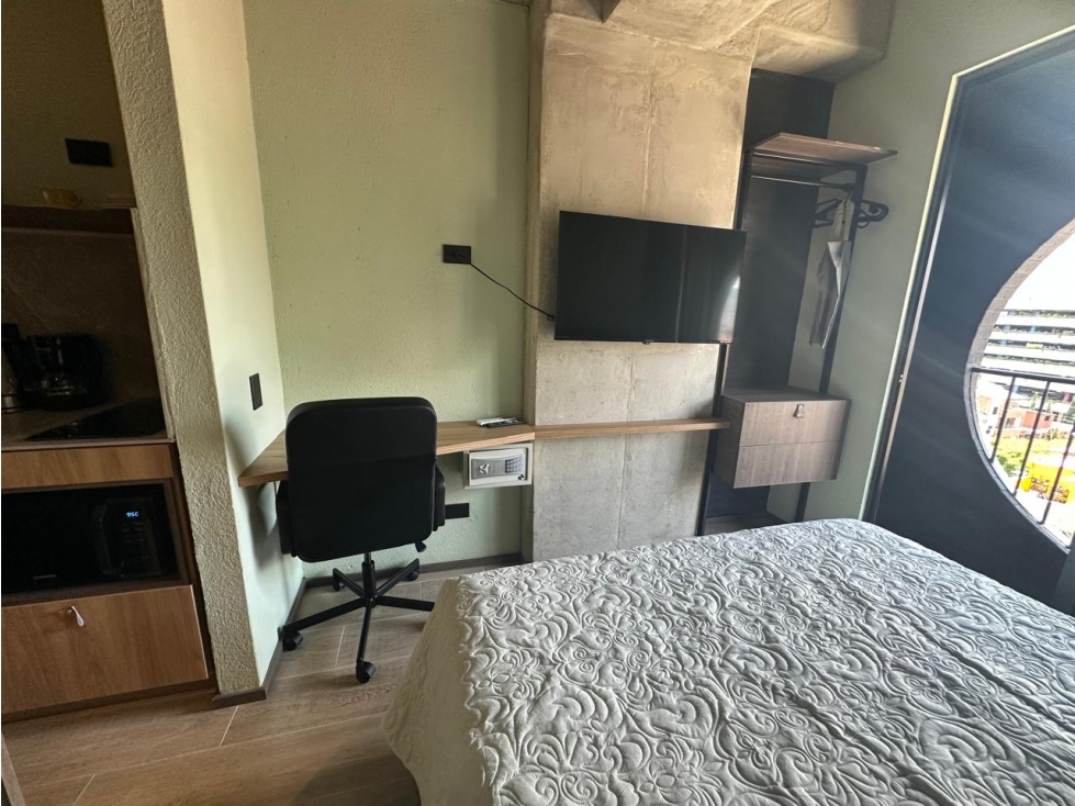 APARTAESTUDIO EN VENTA TIPO LOFT, AMOBLADO, CON OPERADOR AIRBNB — foto 6