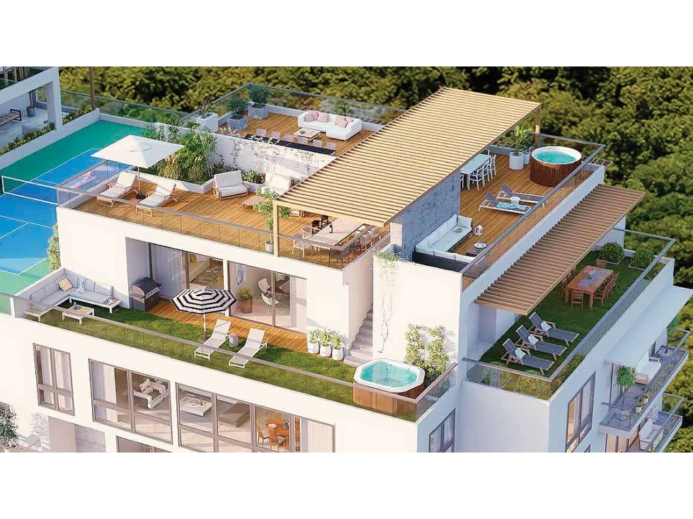 Venta de Apartamentos Penthouse en Santa María, Panamá