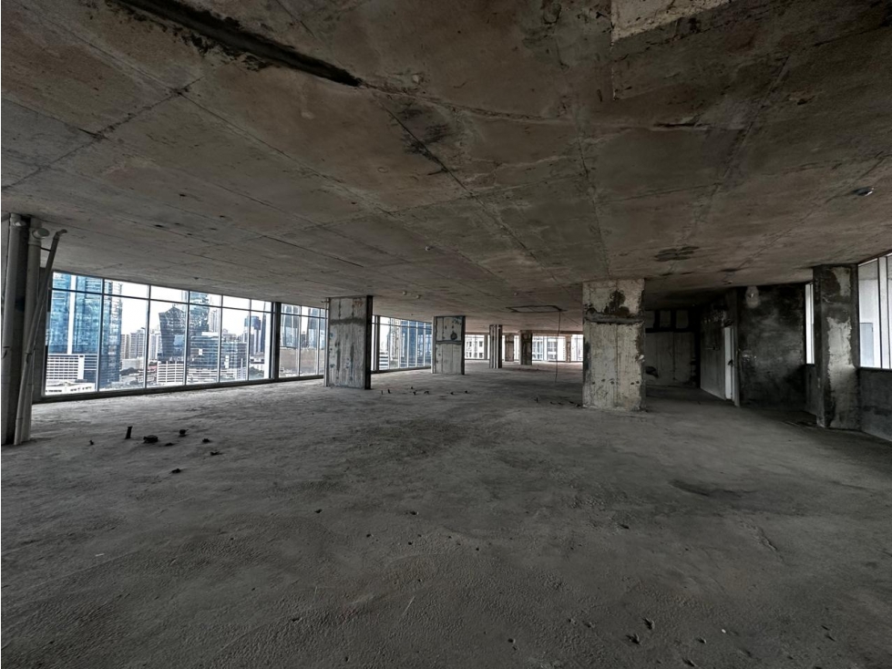 Venta de Oficina Comercial en Obarrio, Obra gris