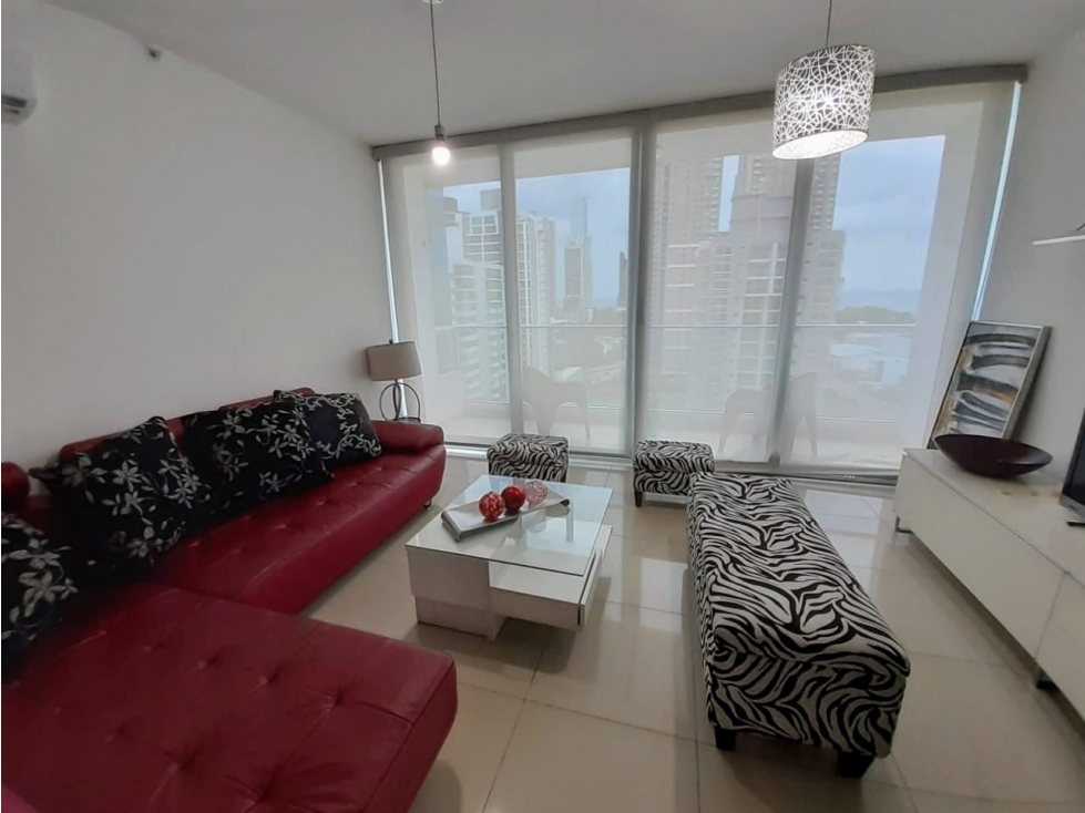 Apartamento amoblado en alquiler Costa del Este