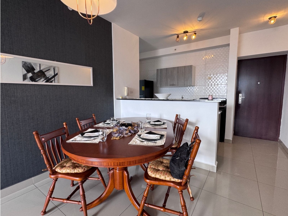 Venta de apartamento totalmente amoblado en Parque Lefevre