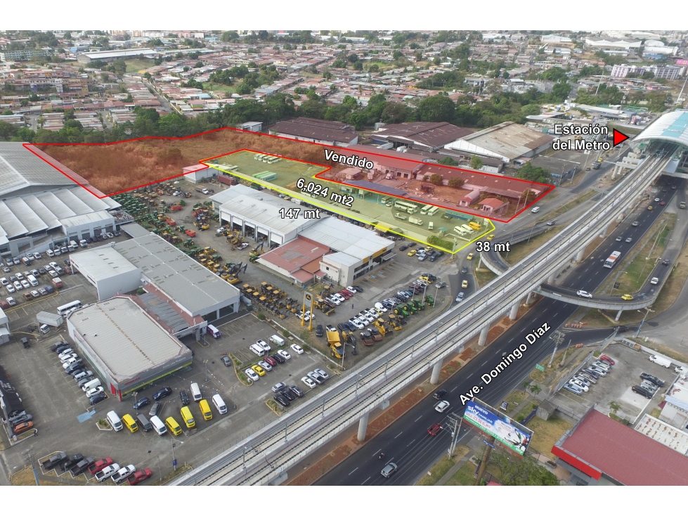 Terreno en Venta en Vía Tocumen, Juan Díaz