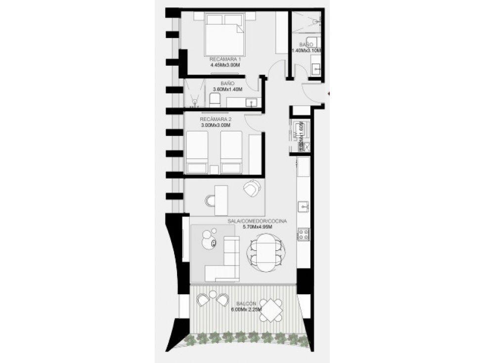 Venta de apartamento en Coco del Mar, San Francisco — foto 6