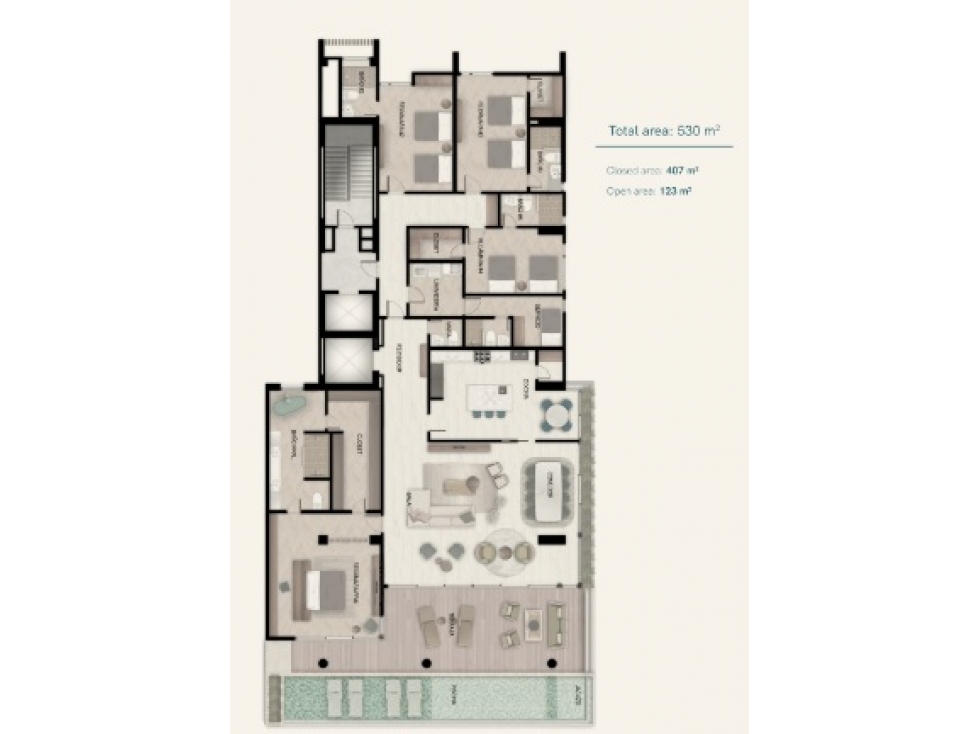 Apartamento en venta Ocean Terrace Residences Ocean Reef Islands — foto 3