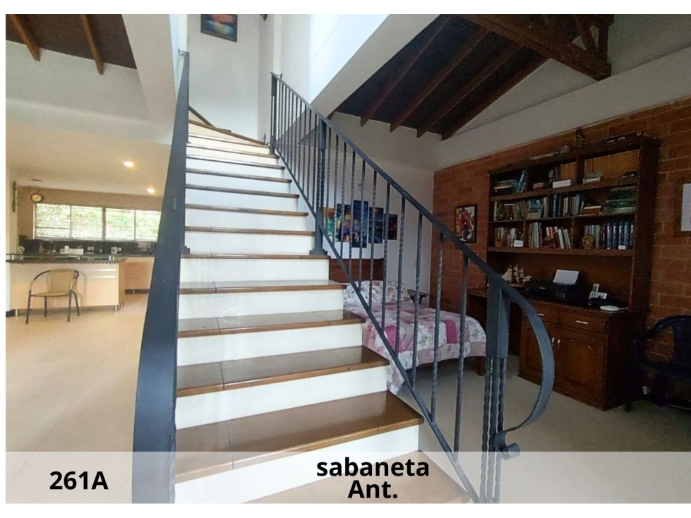 Venta de exclusiva casa en unidad, Sabaneta, sector Cañaveralejo — foto 4