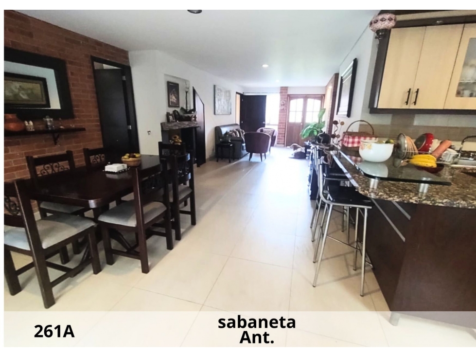 Venta de exclusiva casa en unidad, Sabaneta, sector Cañaveralejo — foto 6