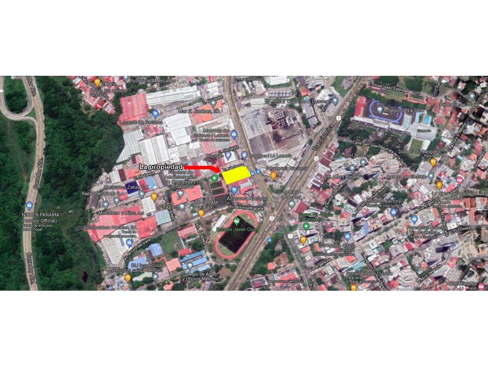 Se Vende Lote en Vía Ricardo J. Alfaro