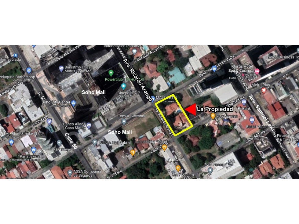 Se vende lote en Obarrio