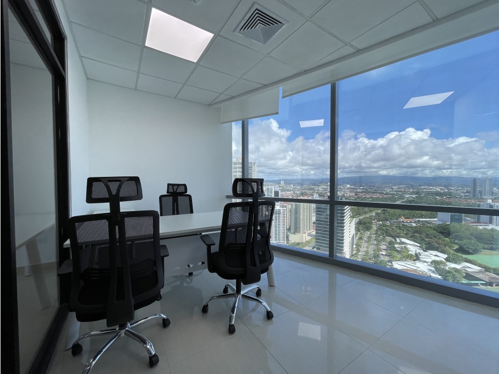 Alquiler de oficinas amobladas en Financial Park, Costa del este