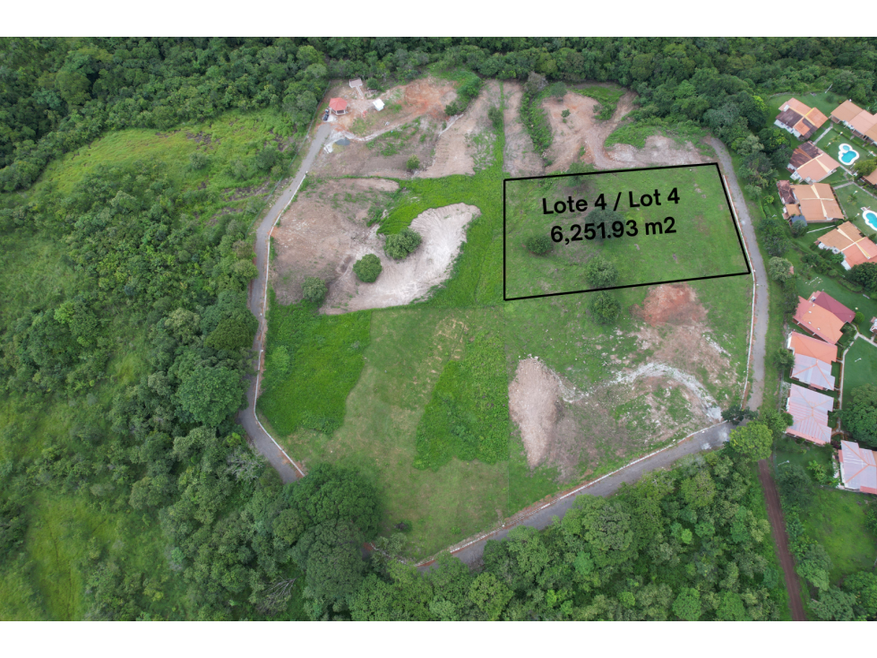Se vende lote en Las Lajas, Coronado