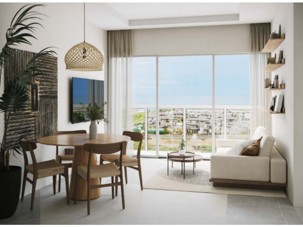 Venta de apartamento de 2 recamaras en Aires del Mar, Playa Caracol — foto 3
