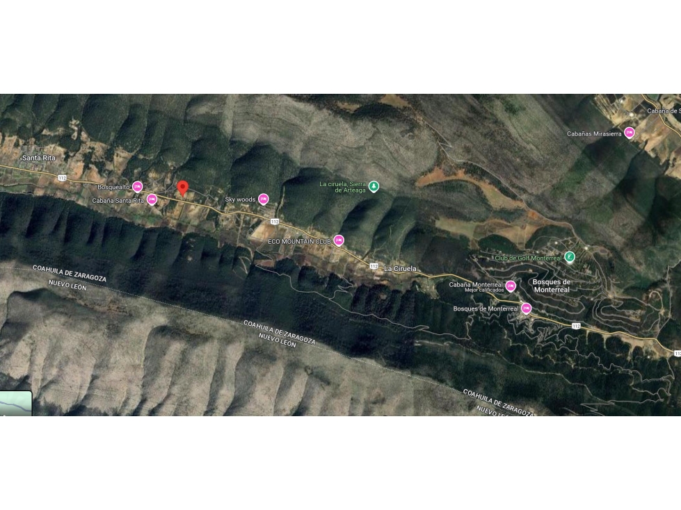 Terreno en VENTA en la sierra de Arteaga IDEAL PARA CONSTRUIR CABANAS.
