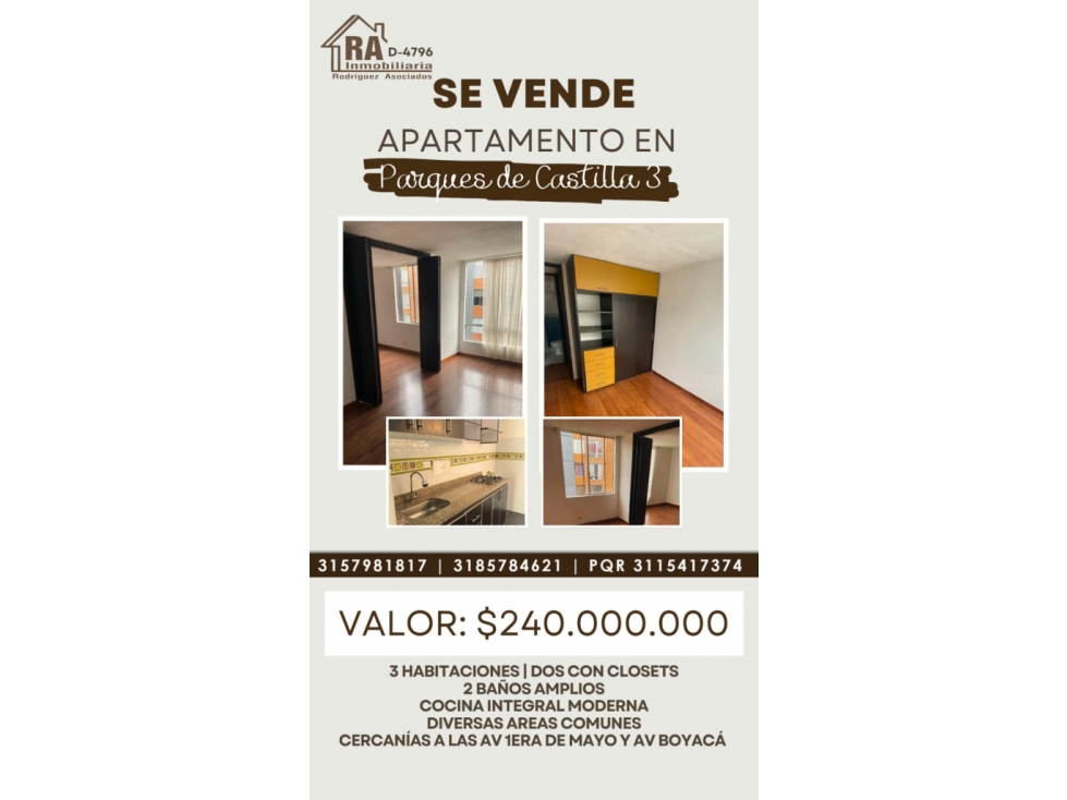 Apartamento en Vender en Bogotá D.C.