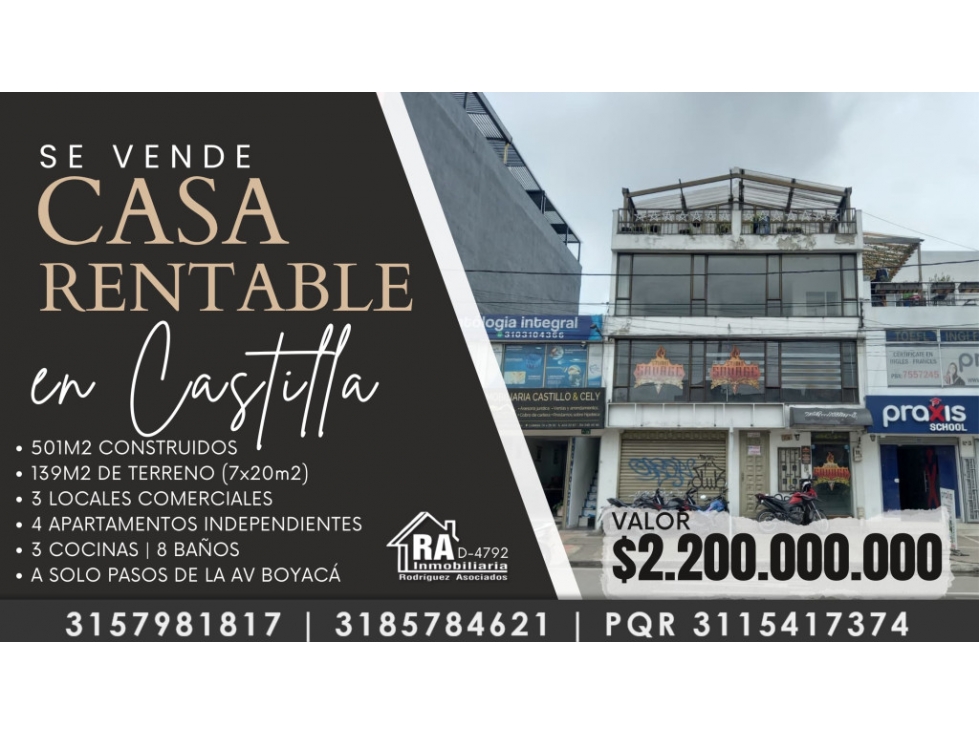 Local en Vender en Bogotá D.C.