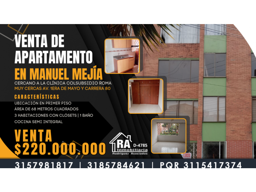 Apartamento en Vender en Bogotá D.C.