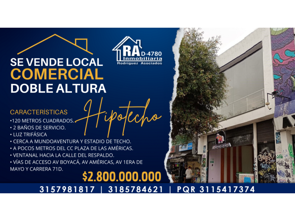Local en Vender en Bogotá D.C.