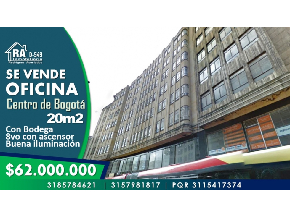 Oficina en Vender en Bogotá D.C.