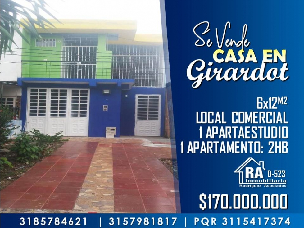 Casa en Vender en Girardot