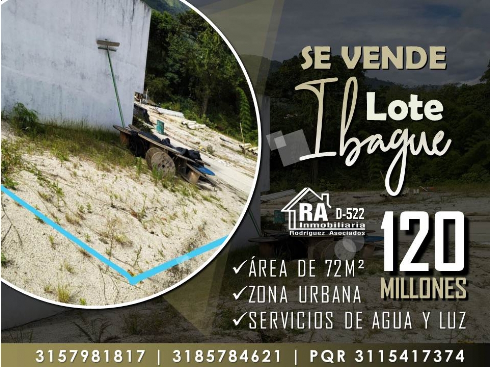 Lote en Vender en Ibagué - 1
