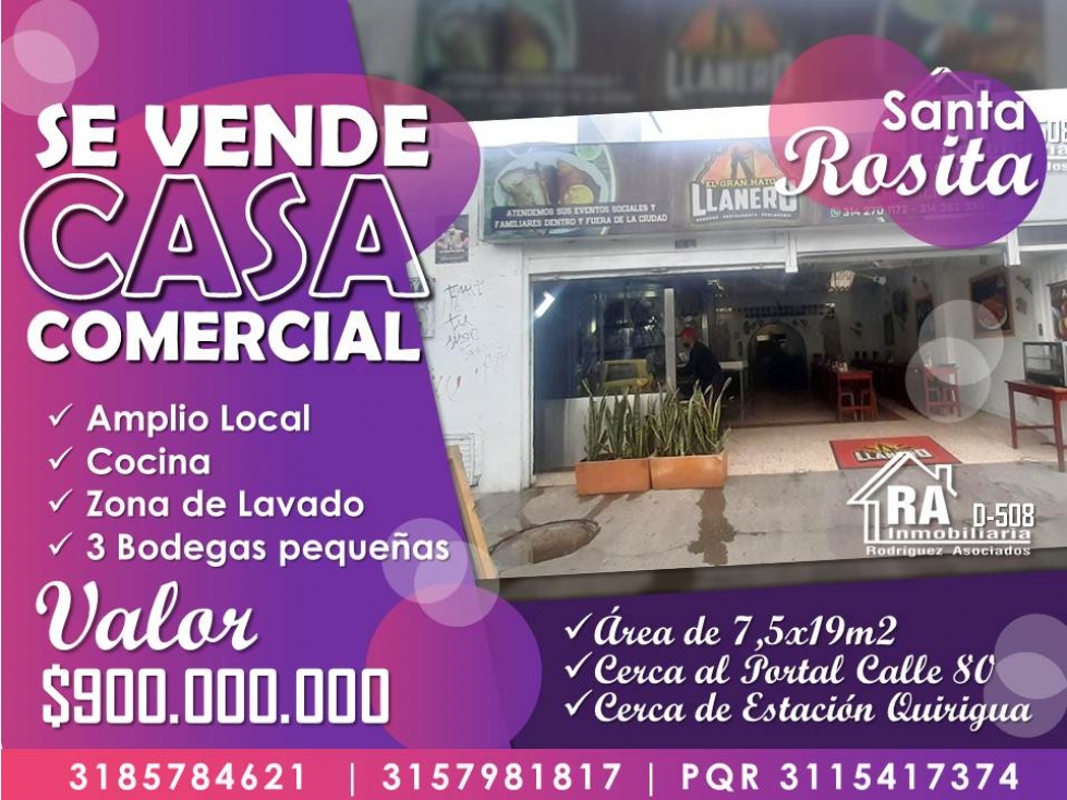 Local en Vender en Bogotá D.C.