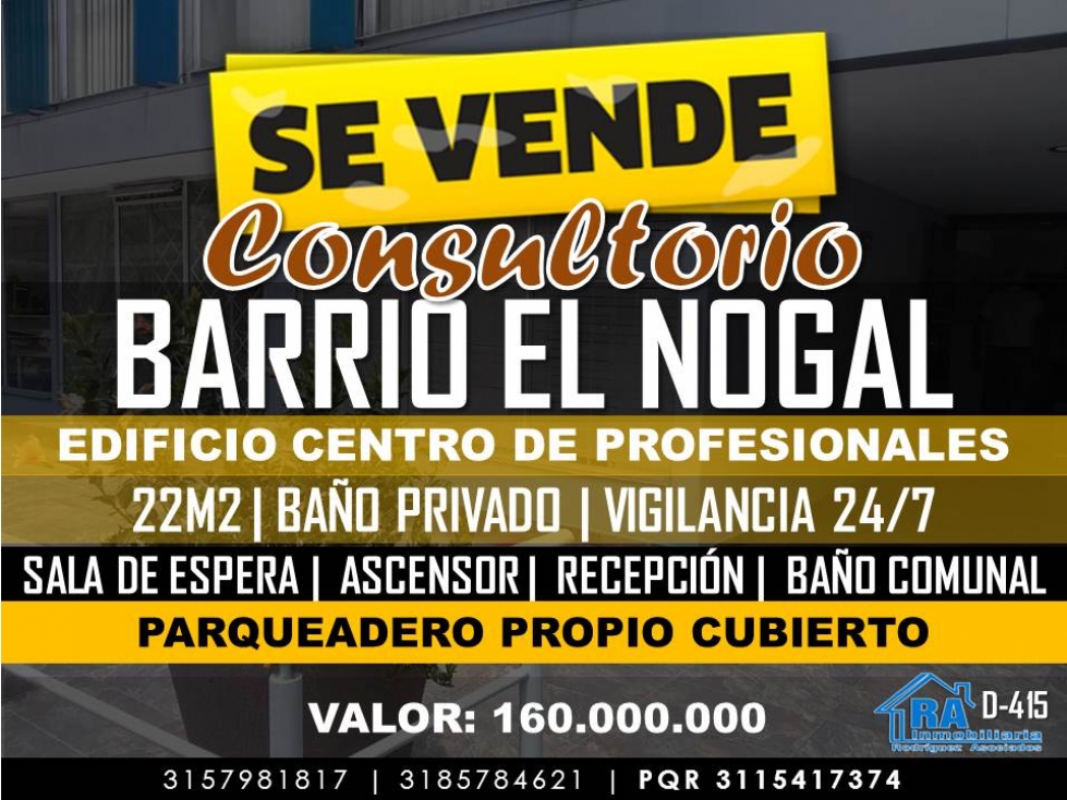 Consultorio en Vender en Bogotá D.C.