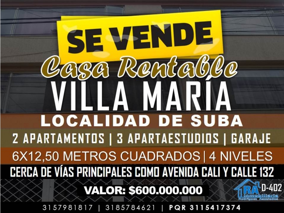 Casa en Vender en Bogotá D.C.