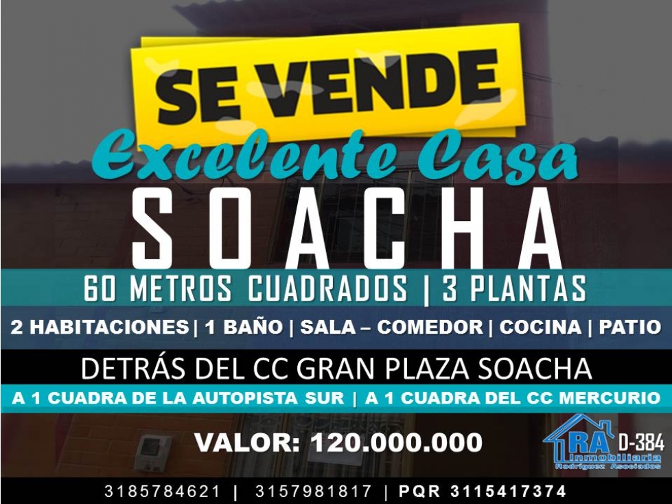 Casa en Vender en Soacha