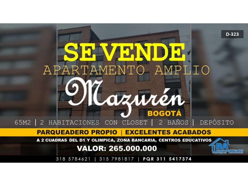 Apartamento en Vender en Bogotá D.C.