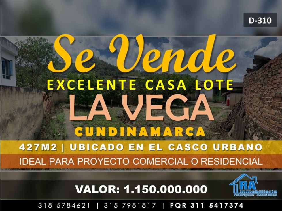 Lote en Vender en La Vega - 1
