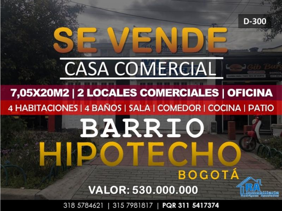Local en Vender en Bogotá D.C.