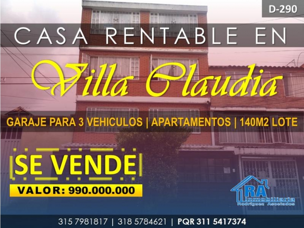 Casa en Vender en Bogotá D.C.
