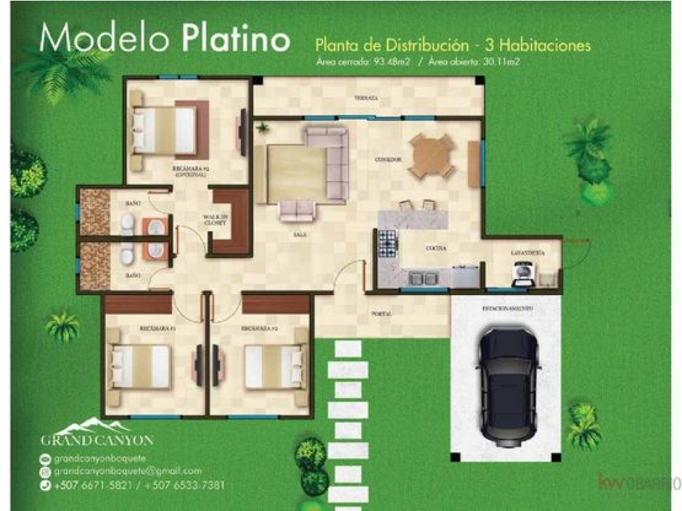 Se Vende Casa en Boquete Gran Canyon, Chiriquí - 3