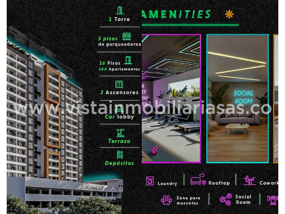 Venta Apartamento "NUEVO, CESIÓN", Niza, Manizales