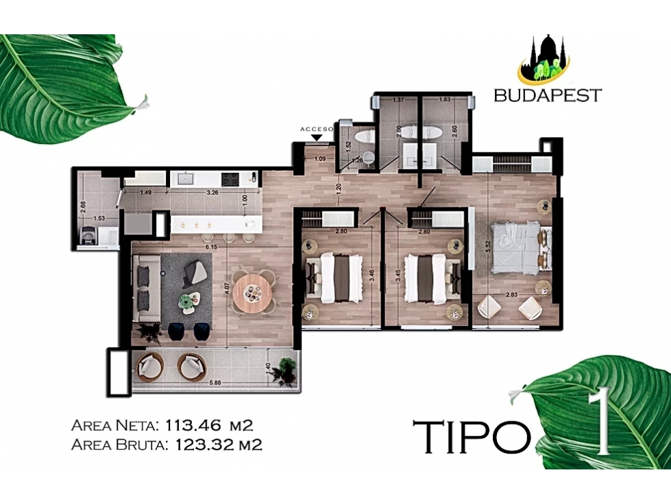 Venta Apartamento Sector Expoferias/El Trébol, Manizales — foto 2