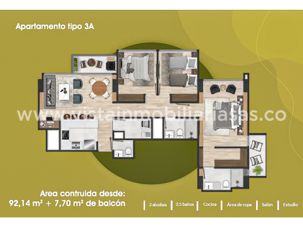 Venta Apartamento Sector Cerro de Oro, Manizales — foto 4