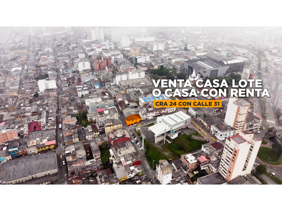 Venta Casa con Renta o Casa Comercial Sector Centro, Manizales