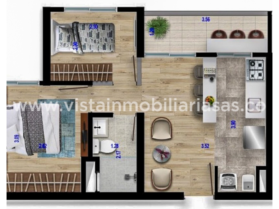 Venta Apartamento "NUEVO, CESIÓN", Niza, Manizales — foto 5