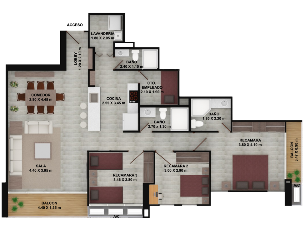 Venta de apartamento en Azurre PH 42, Bella Vista — foto 6
