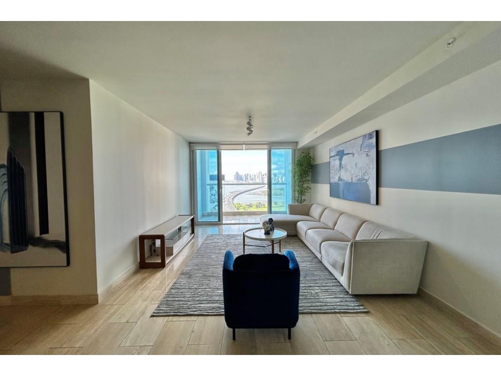 Apartamento en alquiler de 202 m² totalmente amoblado, Costa del Este