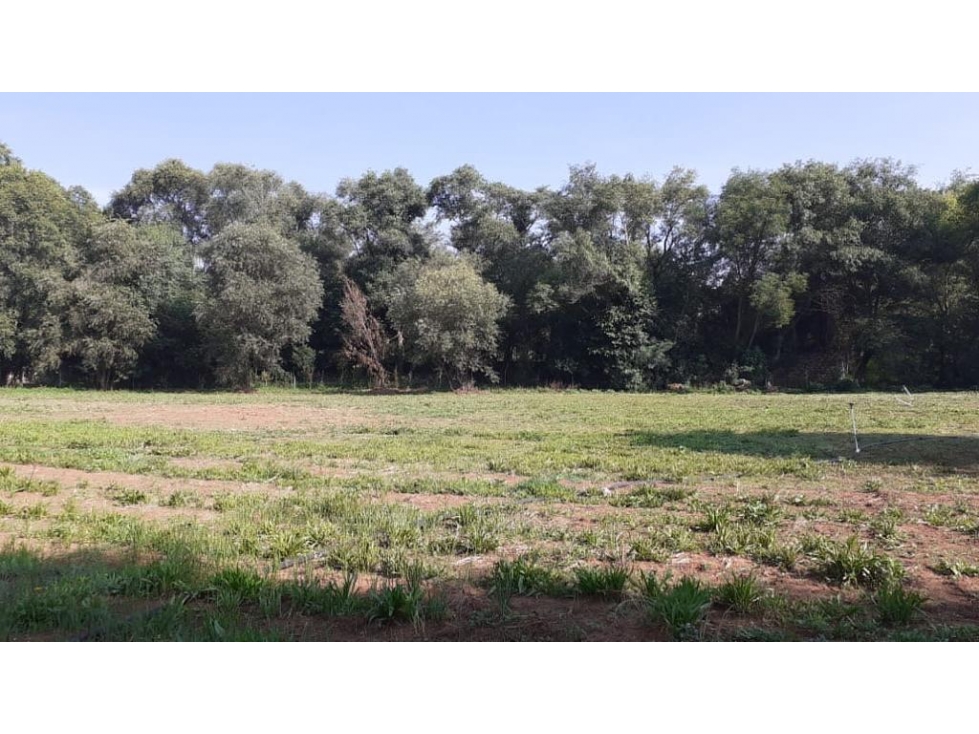 Venta de Terreno a 10 min de Huasca