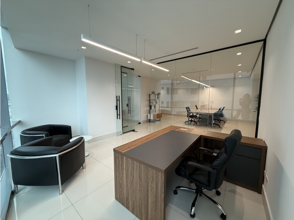 ALQUILER OFICINA AMOBLADA EN FINANCIAL PARK, COSTA DEL ESTE — foto 3