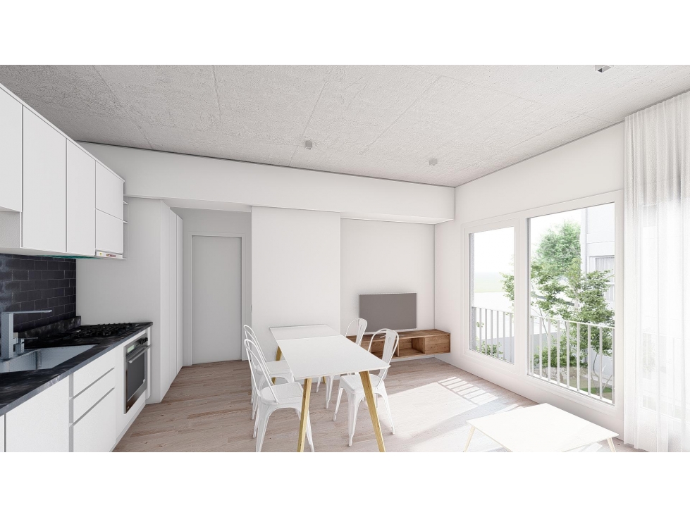 Departamento a estrenar 2 ambientes en venta en lujan centro con terraza y cochera - 5